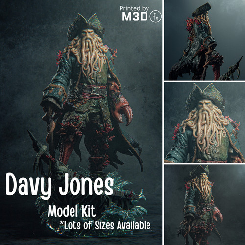 Davy jones model kit - jones,