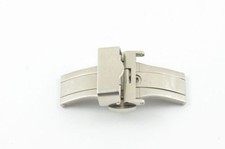 MÜHLE NAUTISCHE INSTRUMENTE LEDER ARMBAND FALTSCHLIESSE 18MM STAHL 2