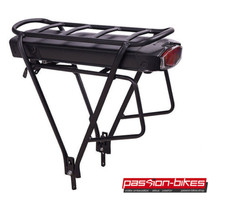 Passion-Bikes | E-Bike Gepäckträger Akku 36 V 10,4 Ah Samsung Zellen für 26/28"