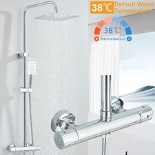 Edelstahl Duschset Thermostat