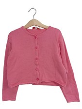 Käthe Kruse Strickjacke Mädchen Rosa Gr. 122-128 Basic Cardigan Kinder