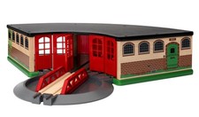 Holzeisenbahn GebÃ¤ude Großer Ringlokschuppen (Brio) (Ravensburger Verlag GmbH)