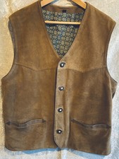 Lederweste Herren Größe 52