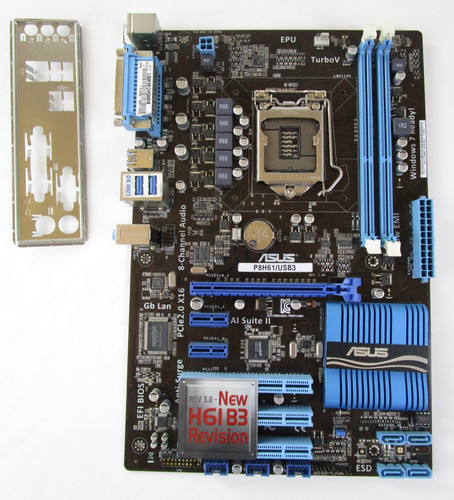 Asus p8h61 usb3 socket 1155 - p8h61/usb3,,