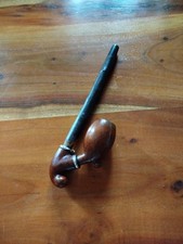 Alte Tabakpfeife aus Holz, Ähnlich Wurzelholz, Vintage Dekoration