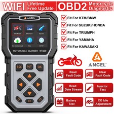 2025 ANCEL MT200 Motorrad Diagnosegerät Auto Profi OBD2 Scanner Fehlerausleser