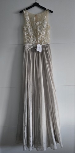 Abendkleid silbergrau - silbergrau, xs
