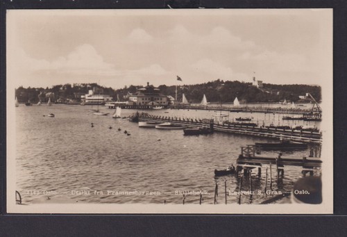 Ansichtskarte oslo meer botte - ansichtskarte,