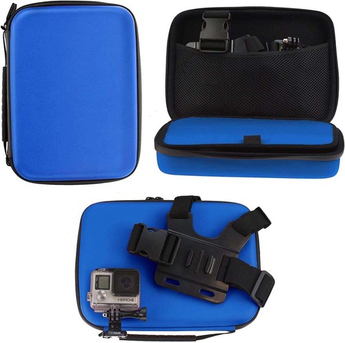 Navitech blue rugged action - blue,