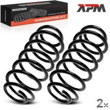 2x Feder Fahrwerksfeder Hinten