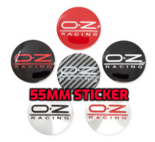 4 x 55mm Für OZ Racing Logo Nabendeckel Aufkleber Felgenkappen Sticker Satz M582