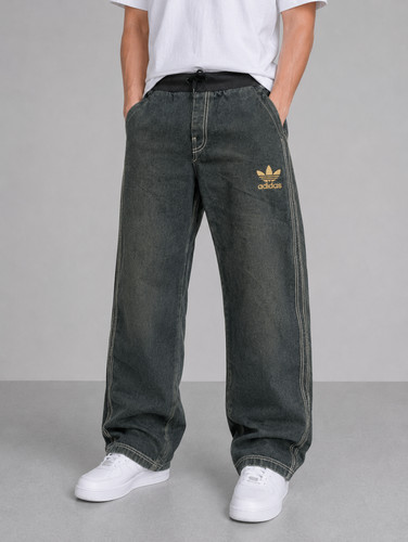 Adidas trackpants dunkelgrün - trackpants,