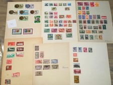 Briefmarke Sammlung Post DDR Luxemburg Magyar Bulgarien Goldküste