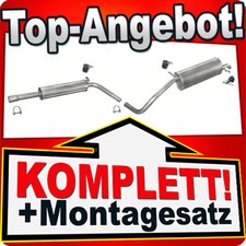 Auspuff für skoda fabia 2 - skoda, 1.2