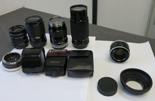 Canon objektive lens - lens, fd