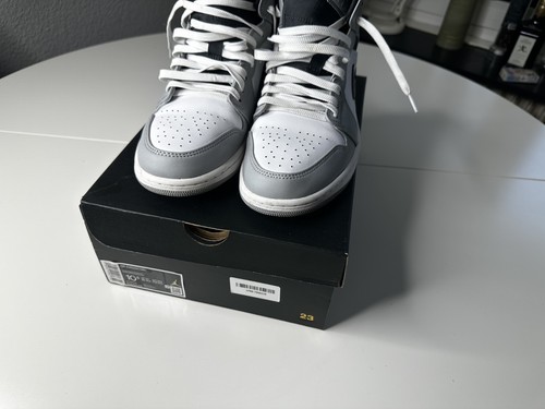 Air jordan mid light smoke - 1,
