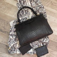 Handtasche Goldpfeil Python
