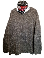 Pullover Bio Wolle Grau