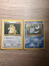 Pokémon Aquana 12/64 & Kangama 5/64 Dschungel Holo - Deutsch