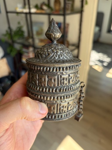 Rare himalayan tibetan prayer - himalayan,