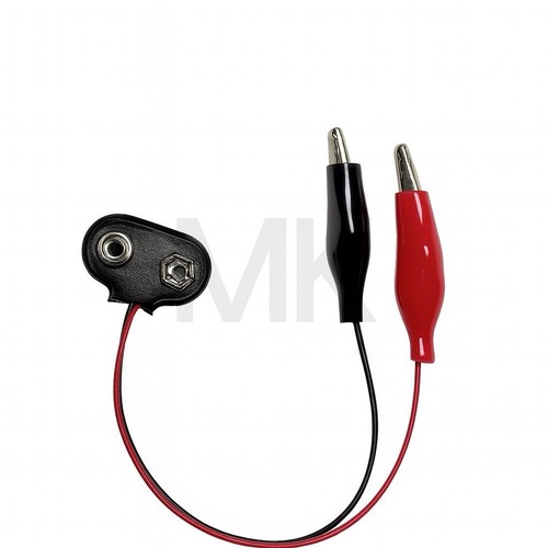 Batterieclip zu - 9v,