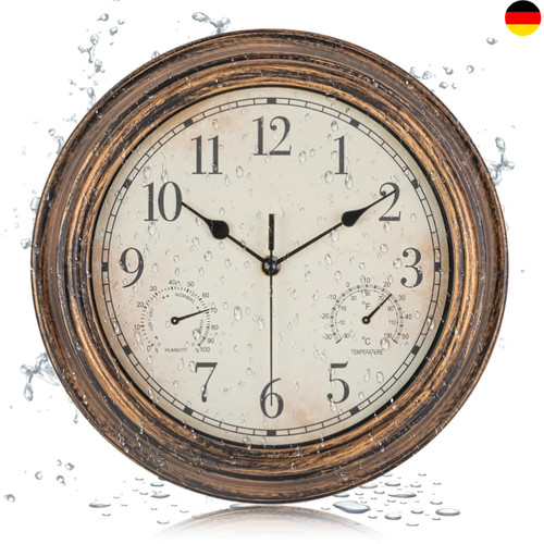 Outdoor garten wanduhr - outdoor,