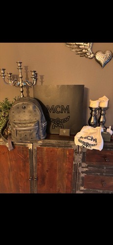 Mcm rucksack grau s - rucksack,