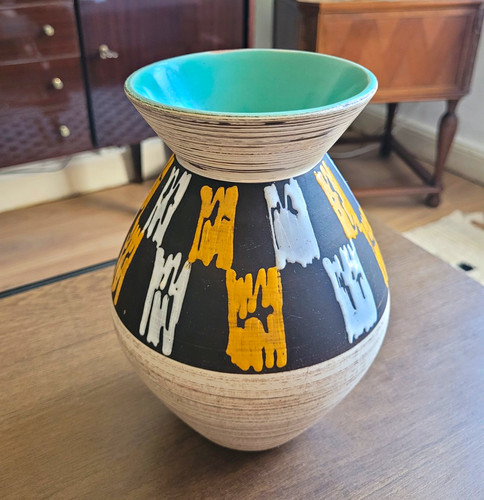Vintage keramik vase - vintage,