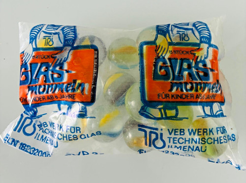 Ddr rarität glasmurmeln 15 - ddr,