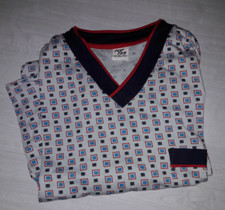 Nachthemd lang Kurzarm weiß