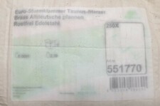 Euro-Sturmklammer Taunus-/Harzer, Brass Altdeutsche Pfanne