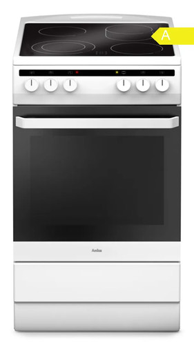Amica standherd shc11543w - amica,