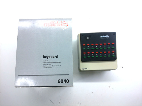 Märklin 6040 keyboard - märklin,