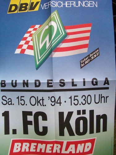 Plakat werder bremen 1 - bremen,
