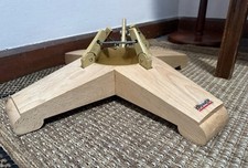 KRINNER TÖLZ Christbaumständer Weihnachtsbaumständer Buche Holz Ø 47cm