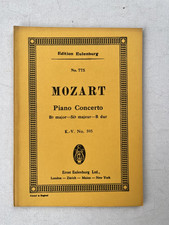 Noten. Mozart. Piano Concerto