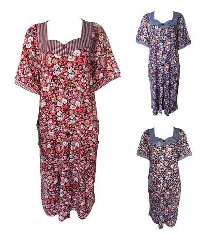 Damen kittelschürze hauskleid - damen,