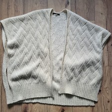 Damen Strickjacke / Weste Cape One Size