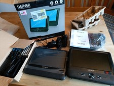 DENVER MTW-984TWIN    11634020 portabler DVD-Player  LCD Display, USB
