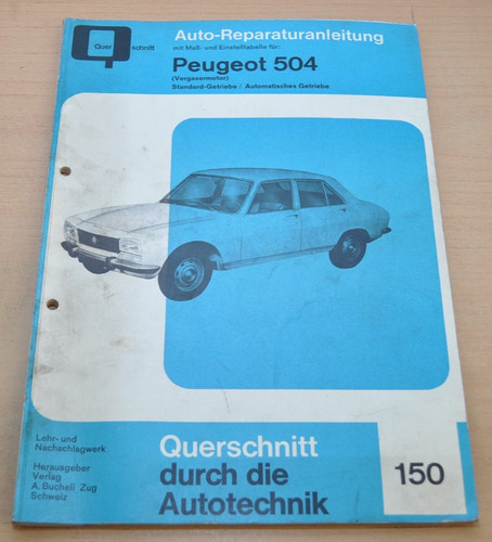 Peugeot 504 motor - motor, xm