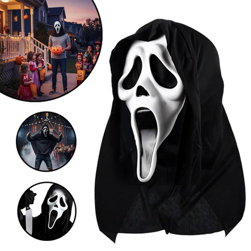 Ghostface maske halloween - ghostface,