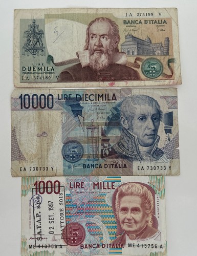 Italienische banknote - italienische,
