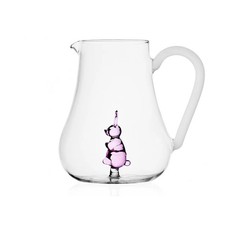 Krug Kaninchen rosa Animal