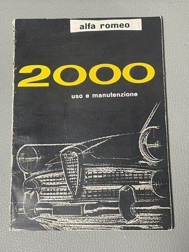 Alfa 2000 touring spider - touring, u