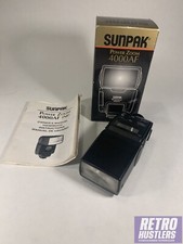Sunpak 4000AF 4000 AF Power Zoom Blitzgerät Aufsteckblitz für Nikon analog OVP