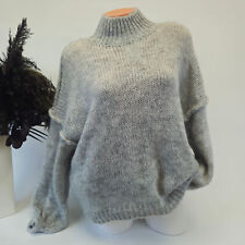 Italy Damenpullover Grau