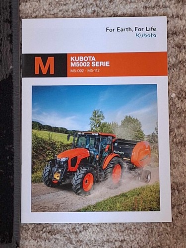 Kubota m5002 serie prospekt - kubota,