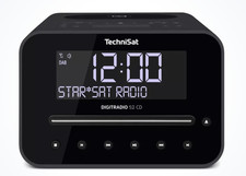 TechniSat DIGITRADIO 52 CD Stereo Radiowecker DAB+ schwarz Verpackung beschädigt