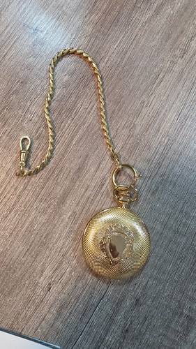 Taschenuhr gold double - taschenuhr,