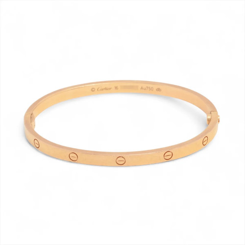 Cartier love armband - sm, 750